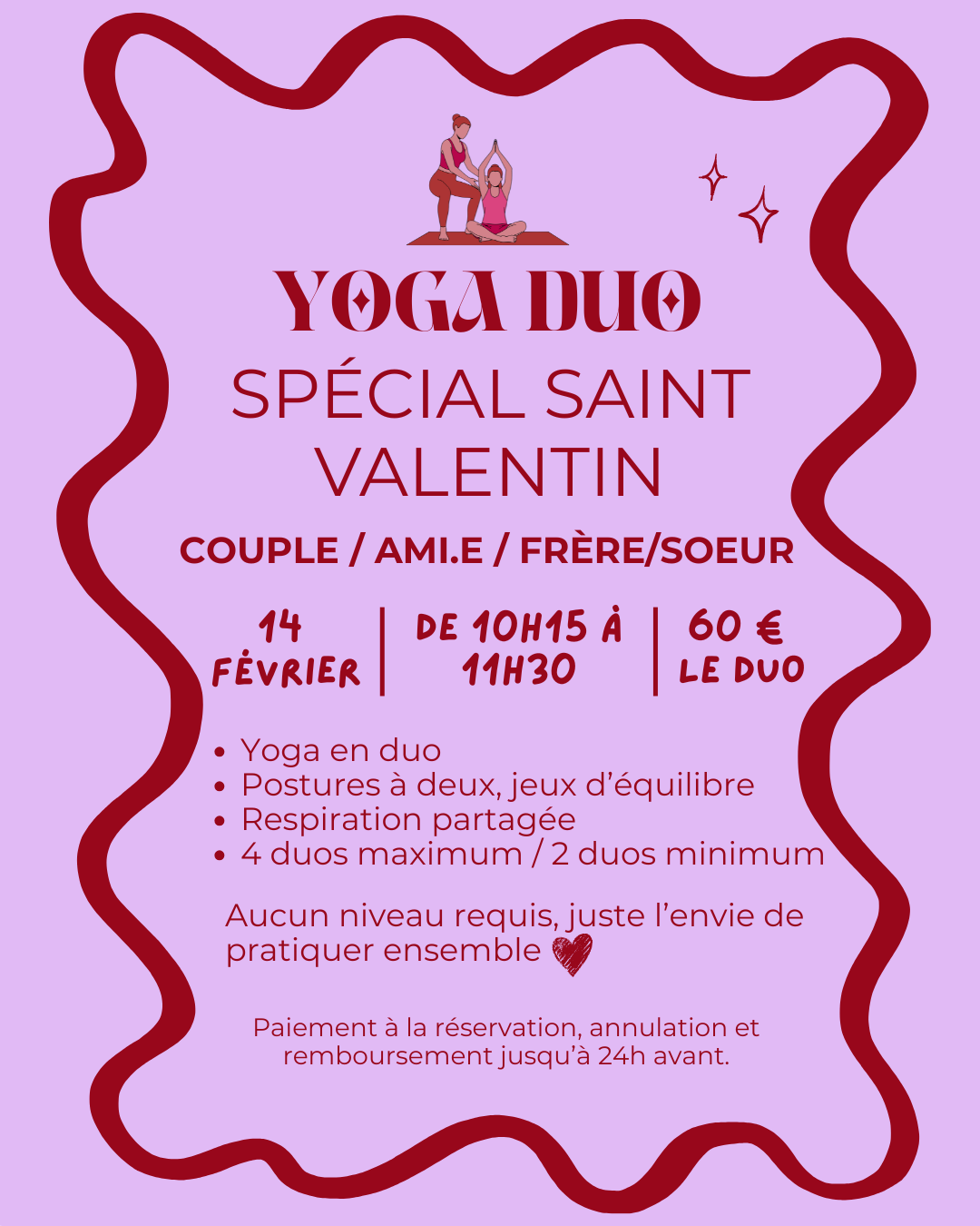 Yoga St valentin